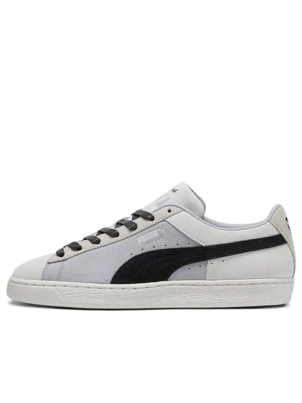 Кроссовки suede iconix 'silver mist' Puma — изображение 1 из 4, серебристый/черный