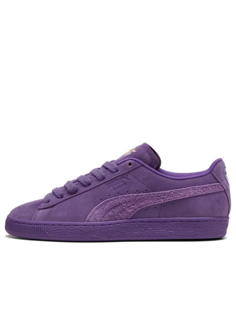 Кроссовки PUMA Suede 'Love Marathon' — изображение 1 из 6, фиолетовый