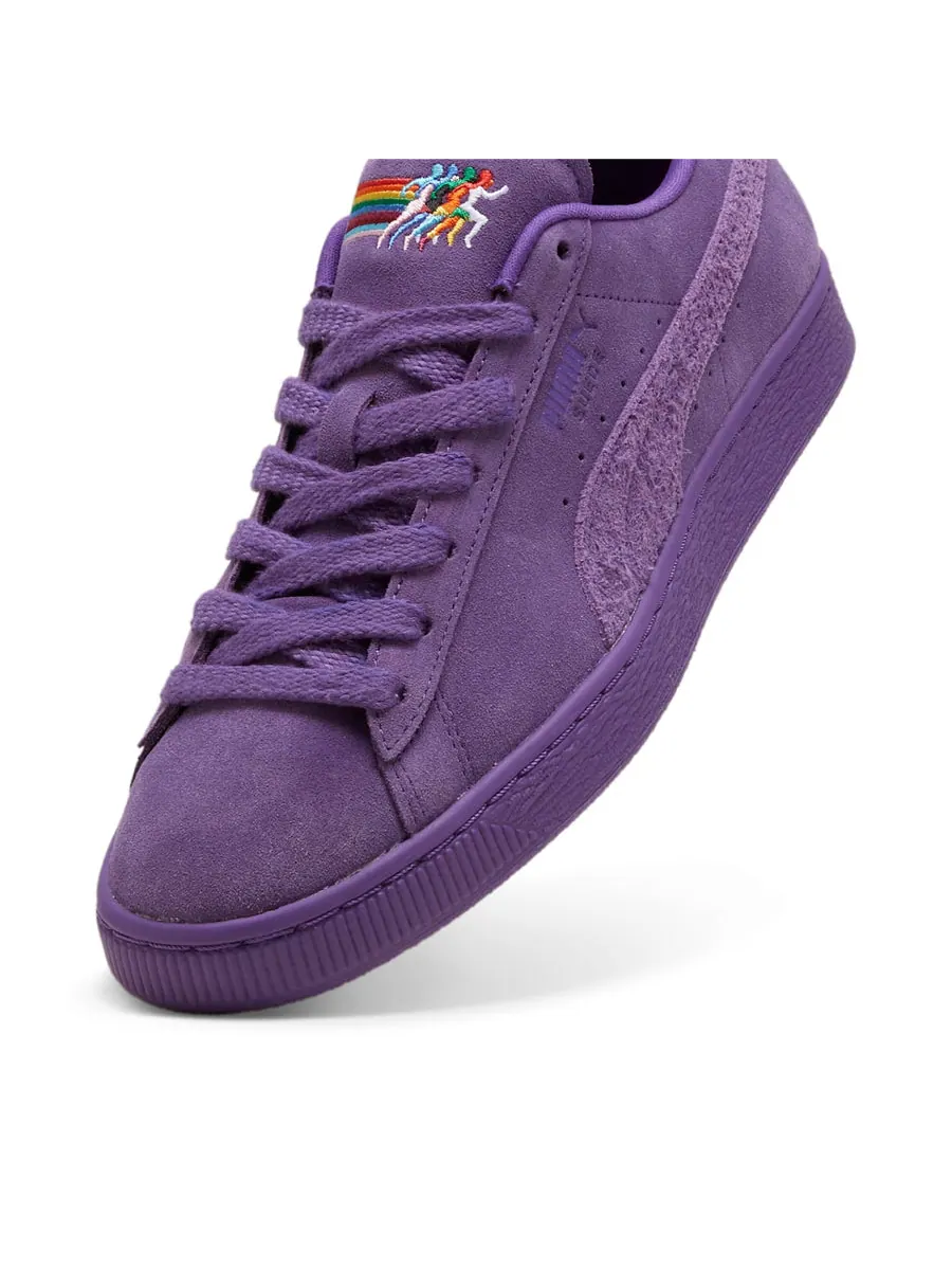 Кроссовки PUMA Suede 'Love Marathon' — изображение 5 из 6, фиолетовый