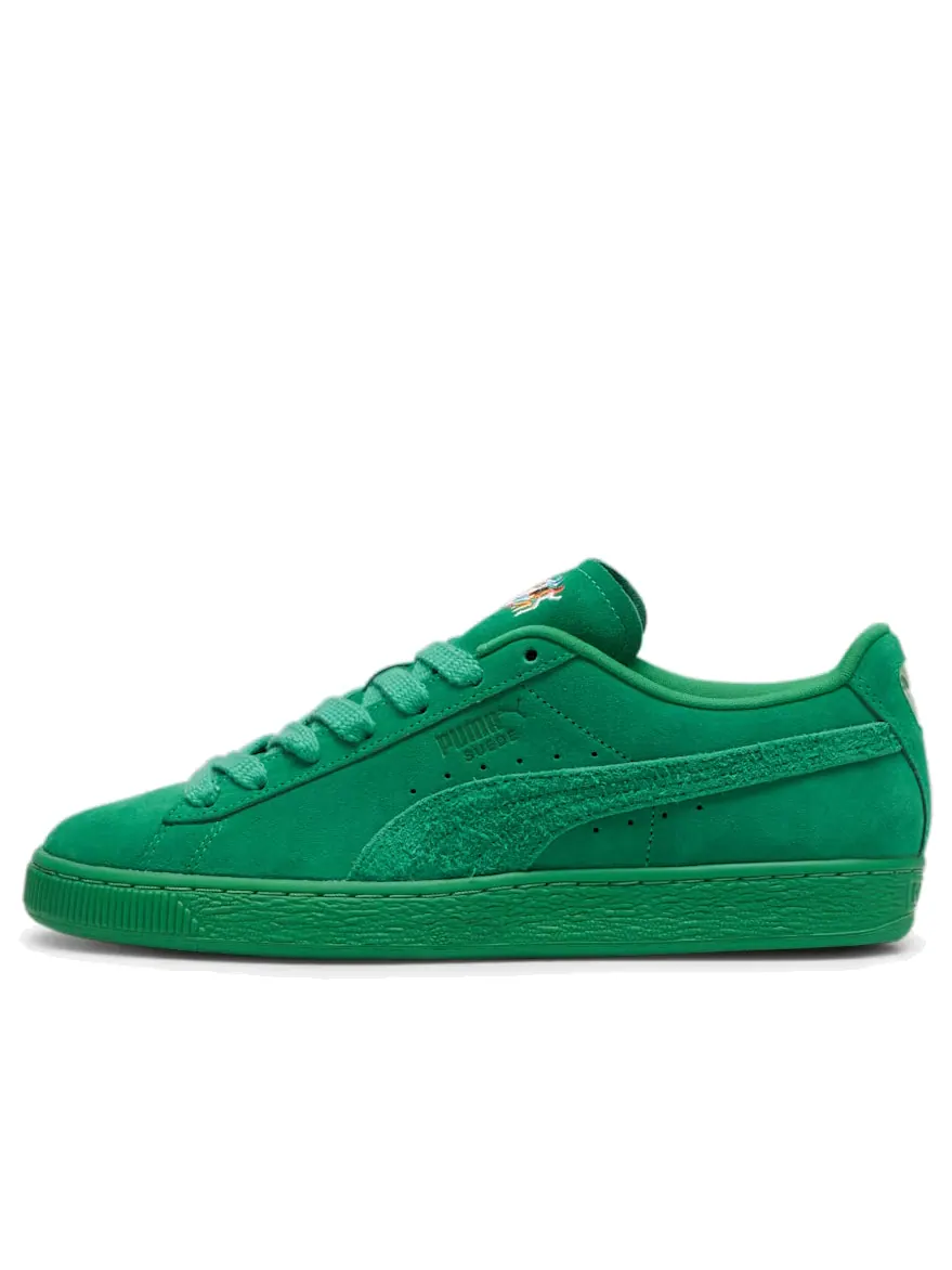 Кроссовки PUMA Suede 'Love Marathon - Meadow' — изображение 1 из 5, зеленый