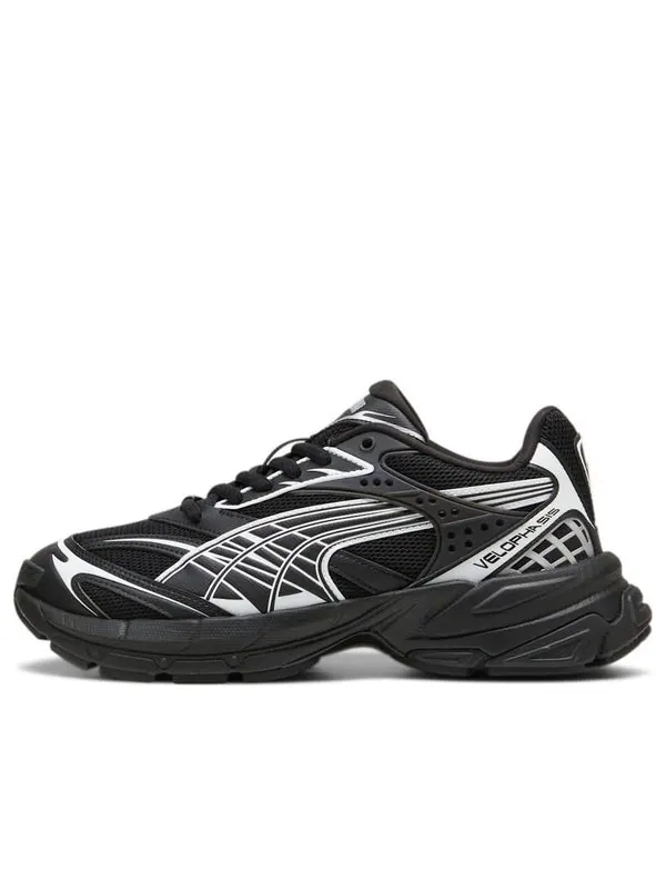 Кроссовки velophasis always on 'black silver' Puma — изображение 1 из 4, черный/серебристый