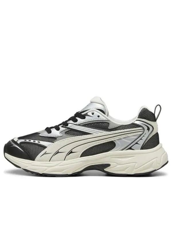 Кроссовки morphic retro sneakers 'white black' Puma — изображение 1 из 4, белый/черный