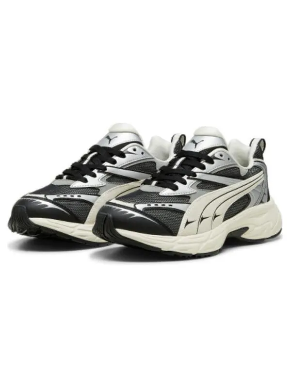 Кроссовки morphic retro sneakers 'white black' Puma — изображение 3 из 4, белый/черный