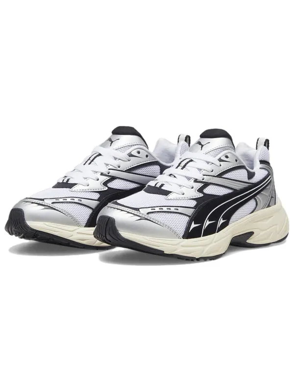 Кроссовки morphic retro 'white black' Puma — изображение 4 из 4, белый/черный