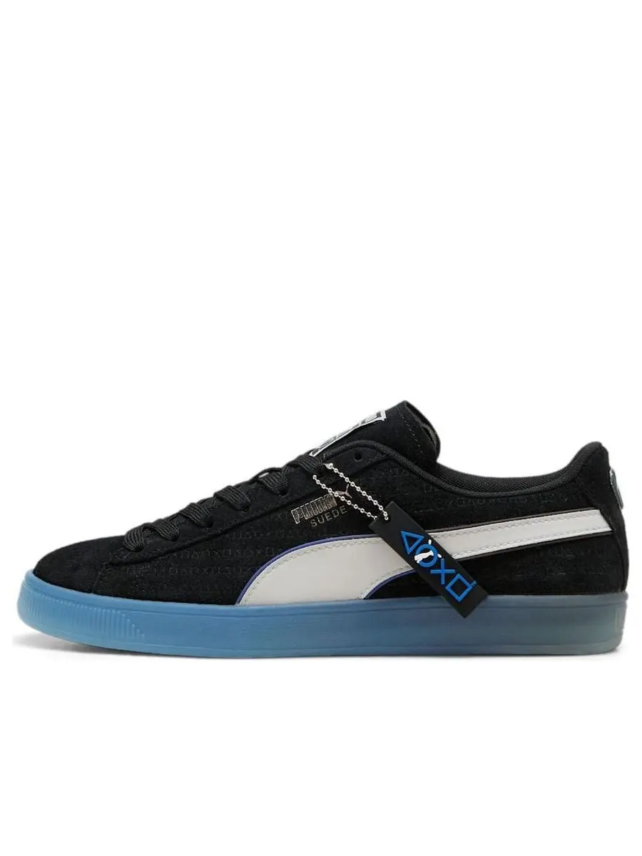 Кроссовки PUMA x Playstation Suede 'Black Glacial Grey' — изображение 1 из 6, черный