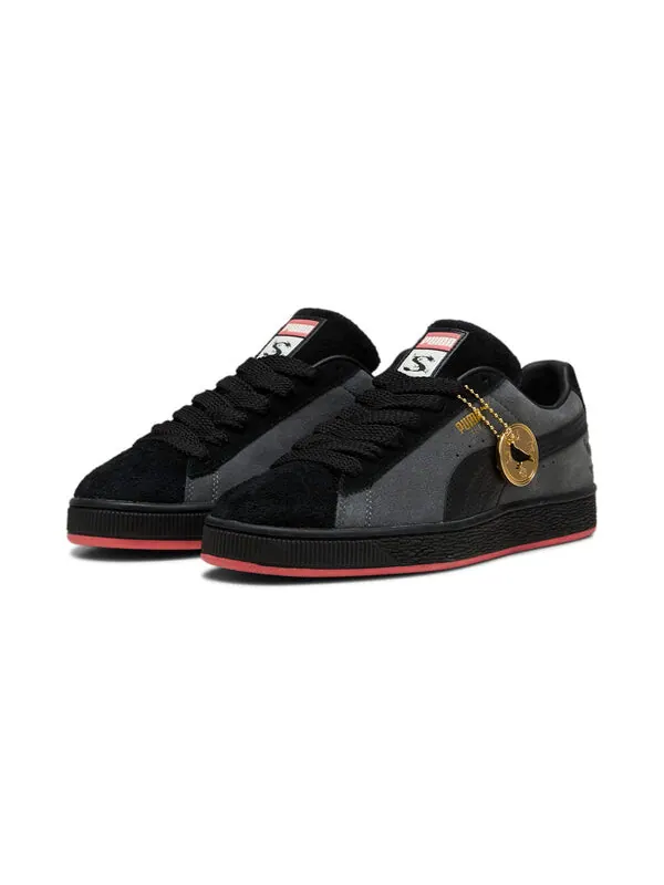 Кроссовки x staple suede 'black shadow grey' Puma — изображение 3 из 4, черный/серый