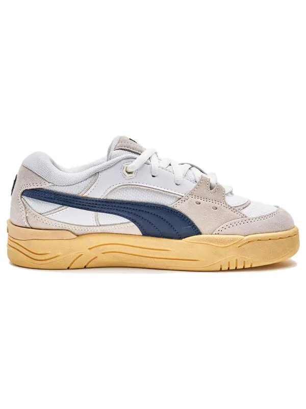 Кроссовки 180 vintage 'white navy warm white' Puma — изображение 2 из 4, белый/темно-синий/белый