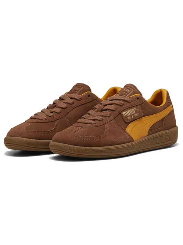 Кроссовки palermo 'brown mushroom ginger tea' Puma — изображение 4 из 4, коричневый