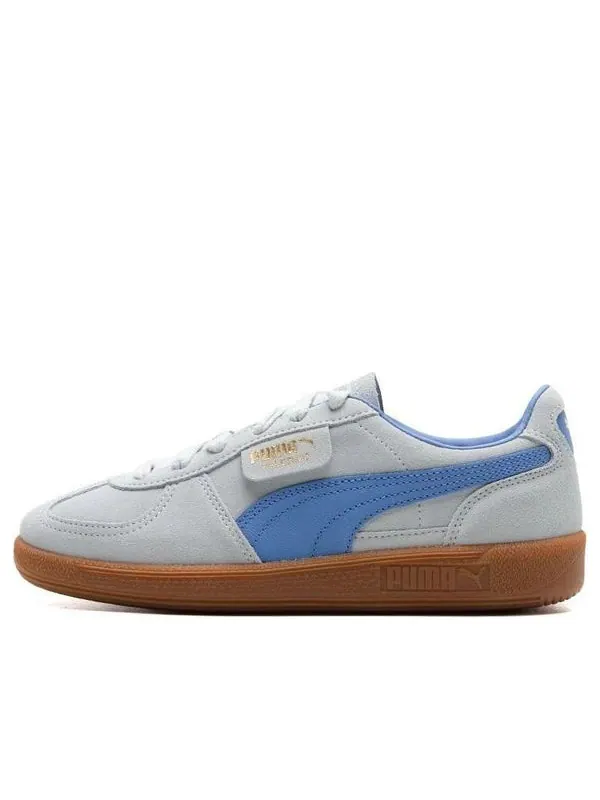 Кроссовки palermo 'dewdrop blue skies' Puma — изображение 1 из 1, серый/синий