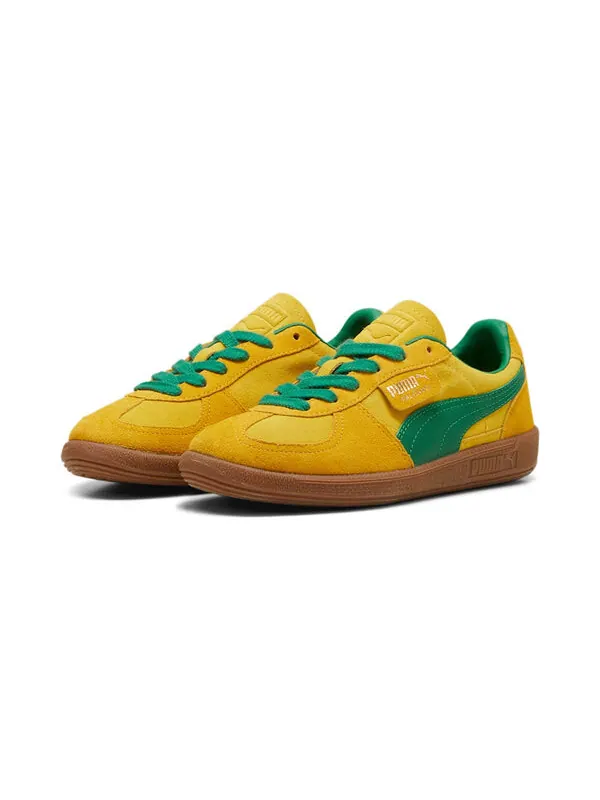 Кроссовки palermo 'pel yellow' Puma — изображение 3 из 4, желтый/зеленый