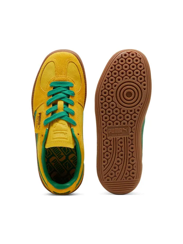Кроссовки palermo 'pel yellow' Puma — изображение 4 из 4, желтый/зеленый