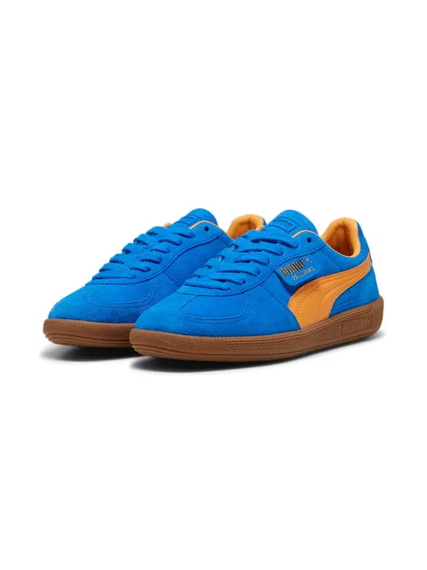 Кроссовки palermo 'ultra blue clementine' Puma — изображение 3 из 4, синий//золотистый