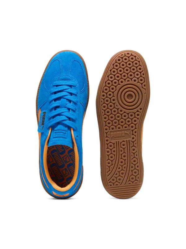 Кроссовки palermo 'ultra blue clementine' Puma — изображение 4 из 4, синий//золотистый