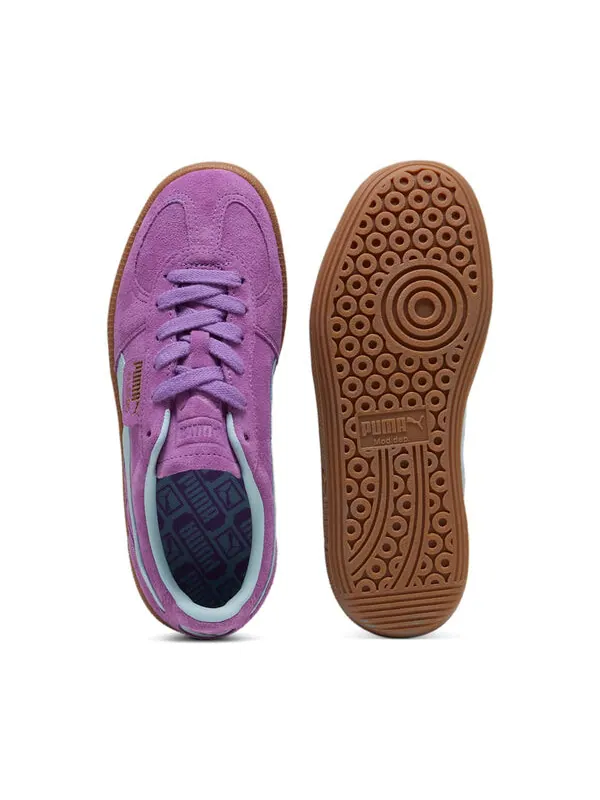Кроссовки palermo 'ultraviolet turqoise surf' Puma — изображение 4 из 4, золотистый