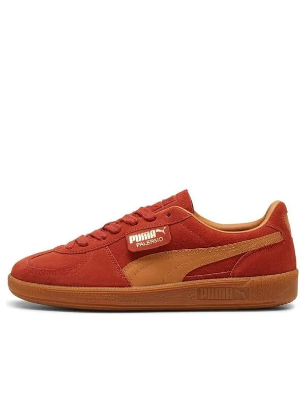 Кроссовки palermo 'mars red caramel latte' Puma — изображение 1 из 4, красный
