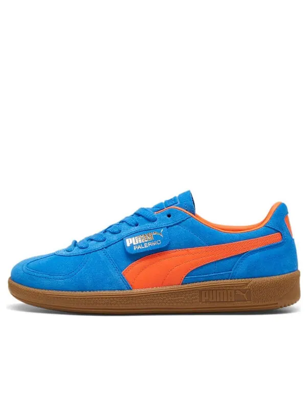 Кроссовки palermo 'hyperlink blue flame flicker' Puma — изображение 1 из 4, синий