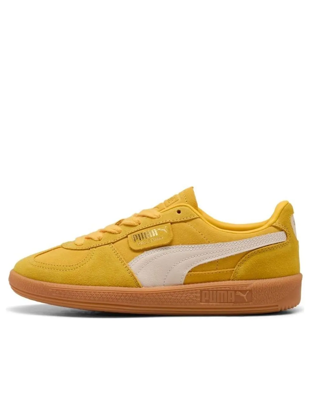 Кроссовки PUMA Palermo 'Yellow Sizzle Alpine Snow' — изображение 1 из 6, желтый