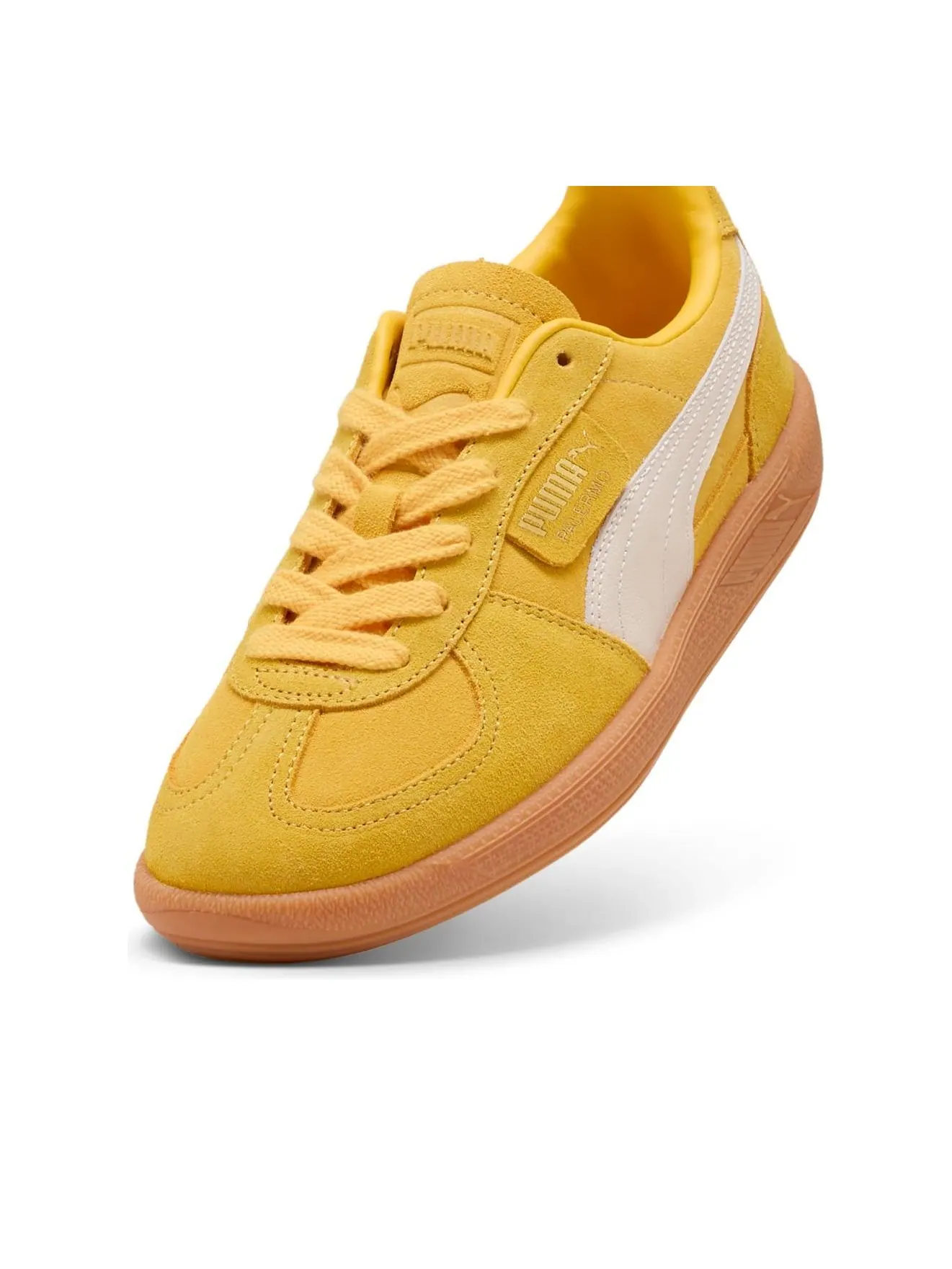 Кроссовки PUMA Palermo 'Yellow Sizzle Alpine Snow' — изображение 5 из 6, желтый