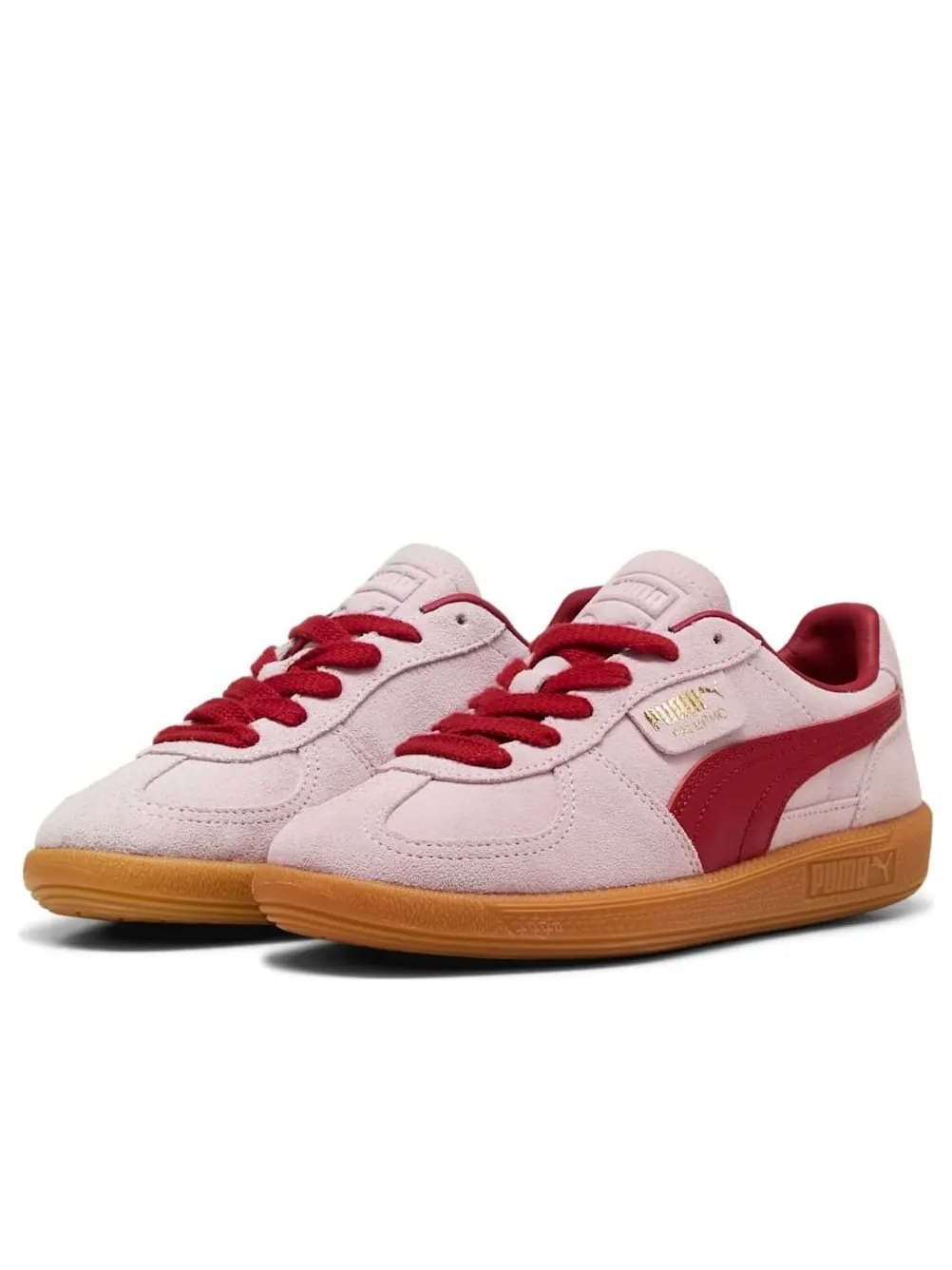 Кроссовки Puma Palermo 'Rose Mauve Dark Crimson' — изображение 2 из 6, розовый