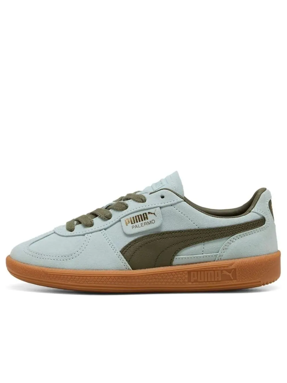 Кроссовки PUMA Palermo 'Peaceful Blue Loden Green' — изображение 1 из 6, синий