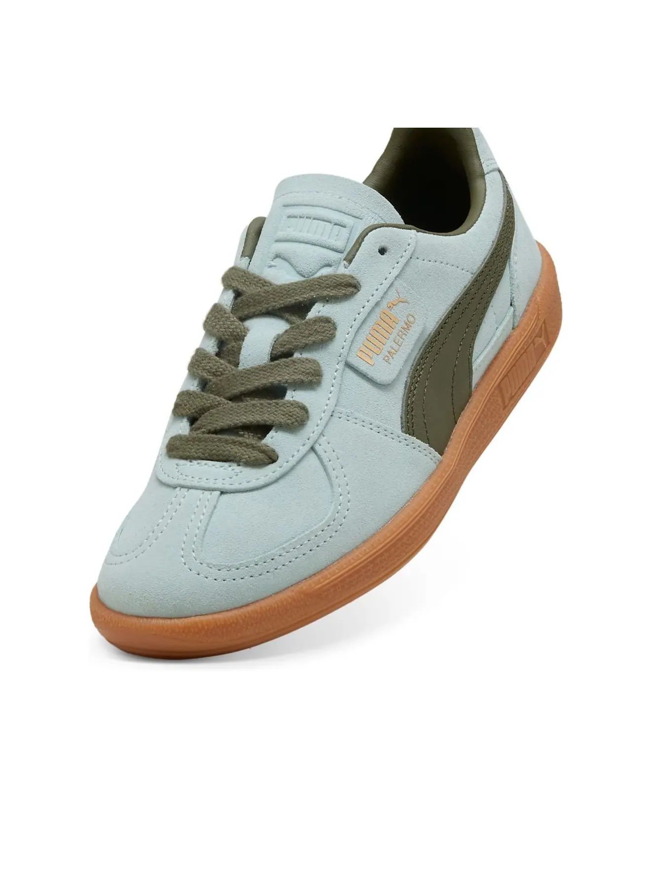 Кроссовки PUMA Palermo 'Peaceful Blue Loden Green' — изображение 5 из 6, синий