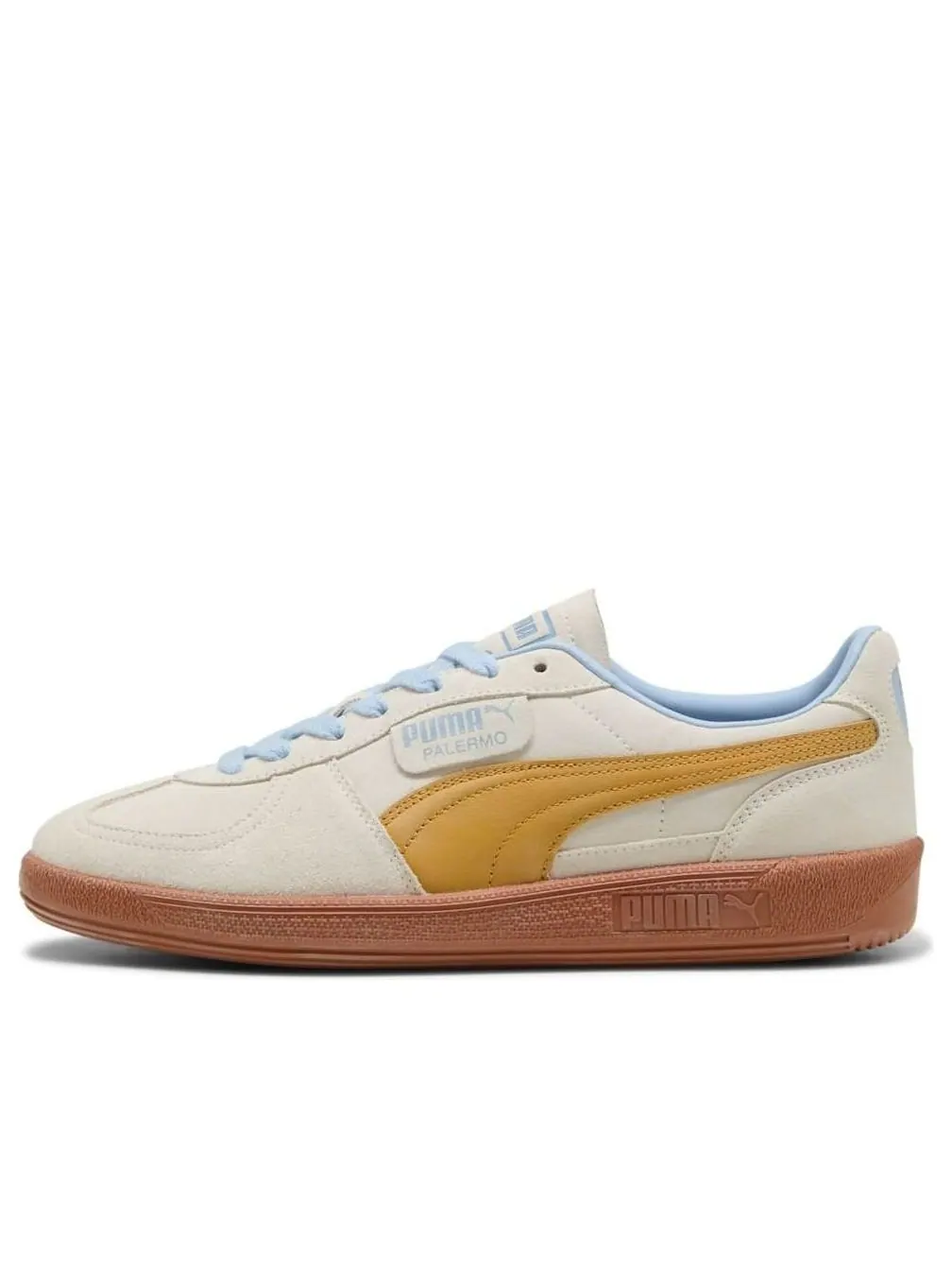 Кроссовки PUMA Palermo 'Warm White Archive Gold' — изображение 1 из 6, белый