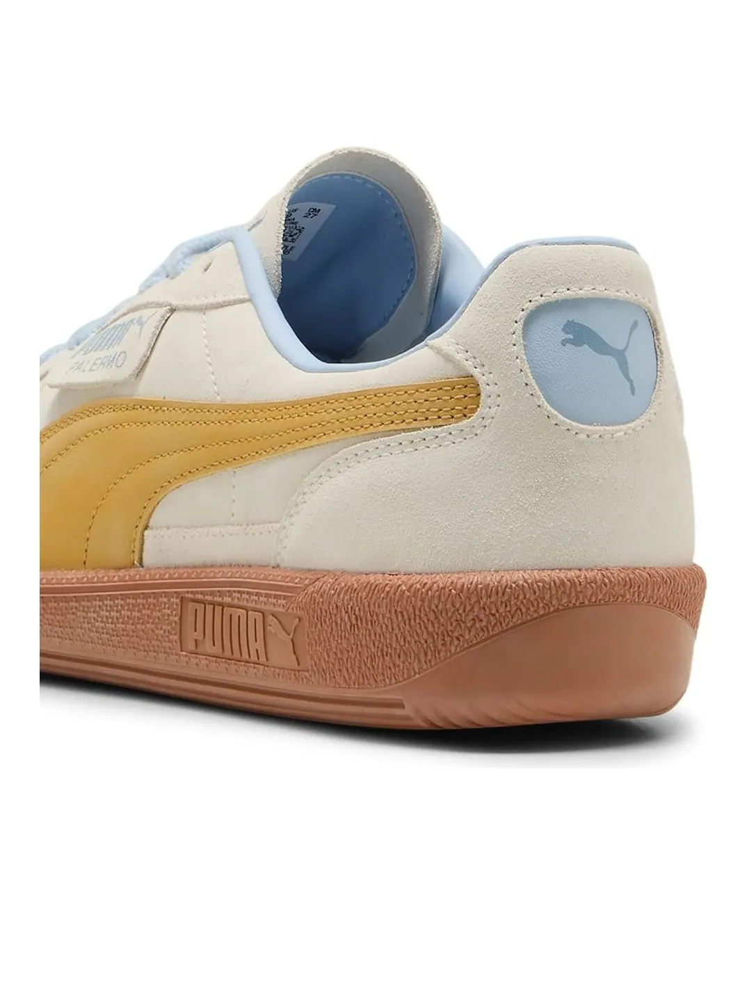 Кроссовки PUMA Palermo 'Warm White Archive Gold' — изображение 4 из 6, белый