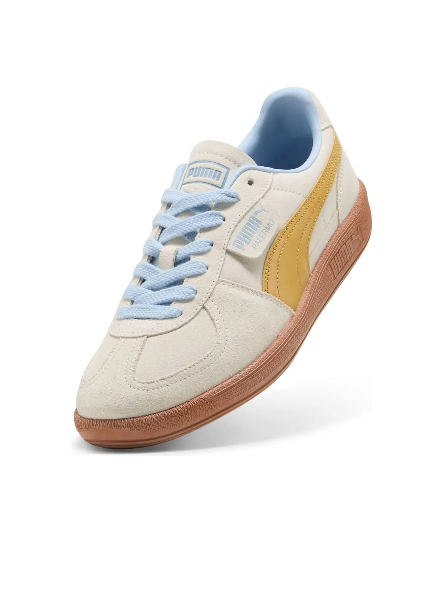 Кроссовки PUMA Palermo 'Warm White Archive Gold' — изображение 5 из 6, белый