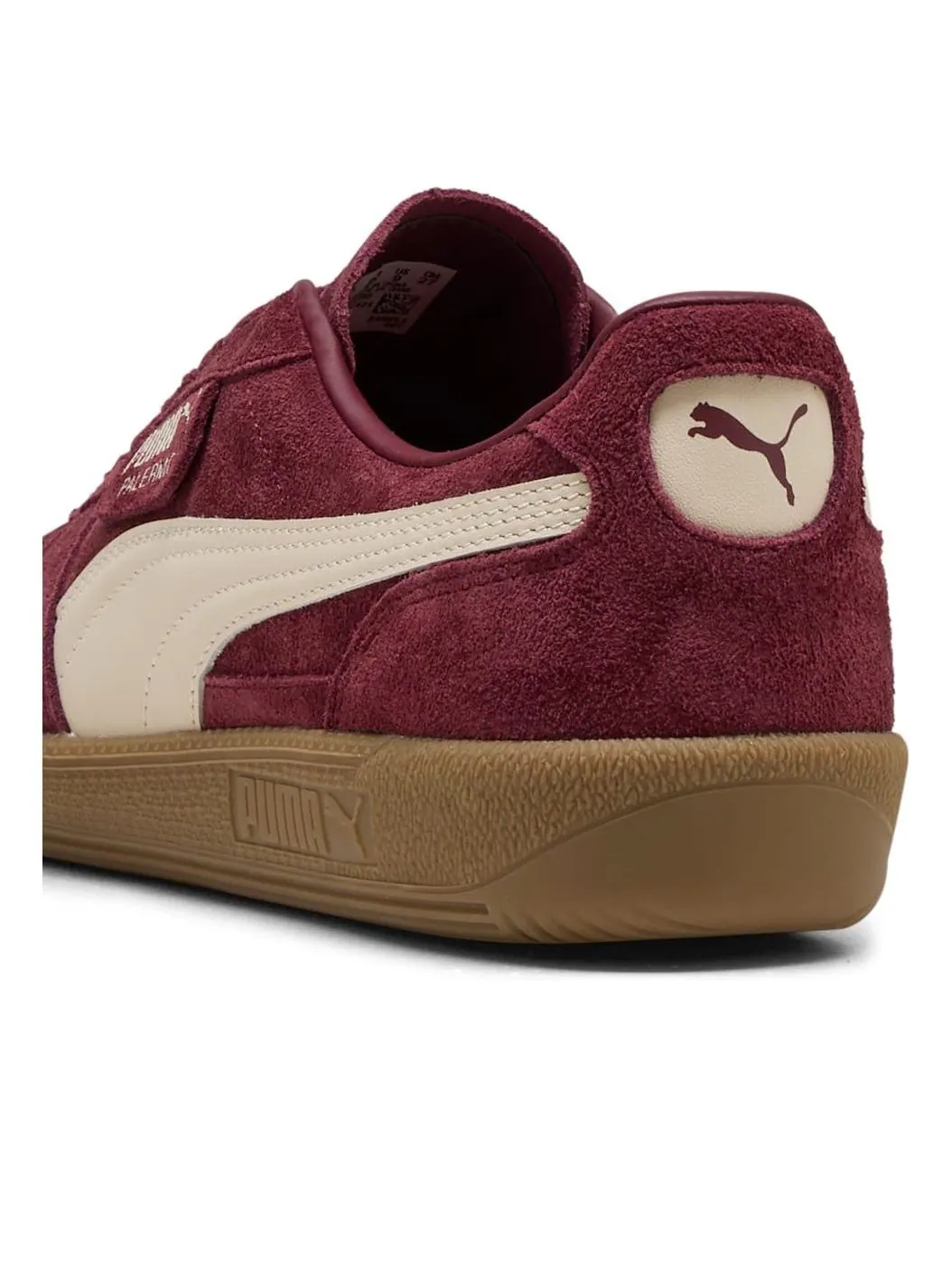 Кроссовки PUMA Palermo 'Ruby Shimmer Alpine Snow' — изображение 4 из 6, бордовый