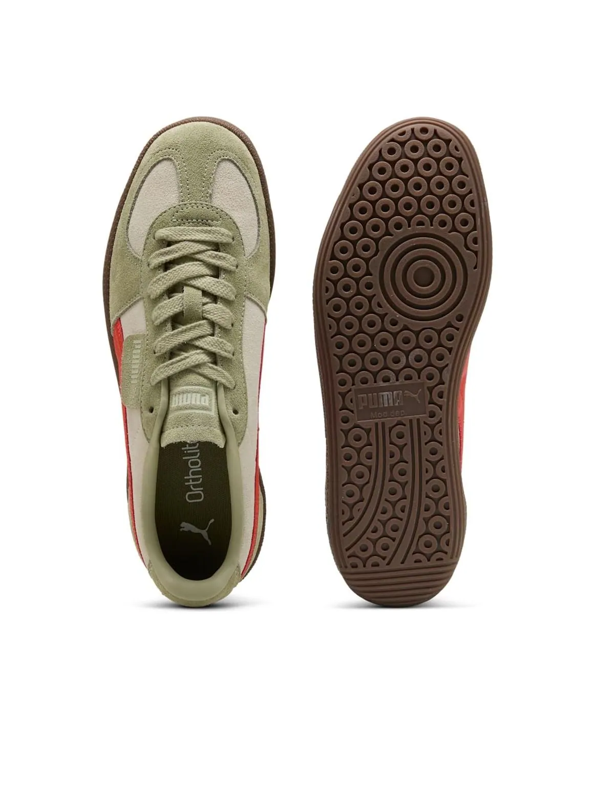 Puma Palermo 'Desert Dust Fierce Red' — изображение 3 из 6, красный