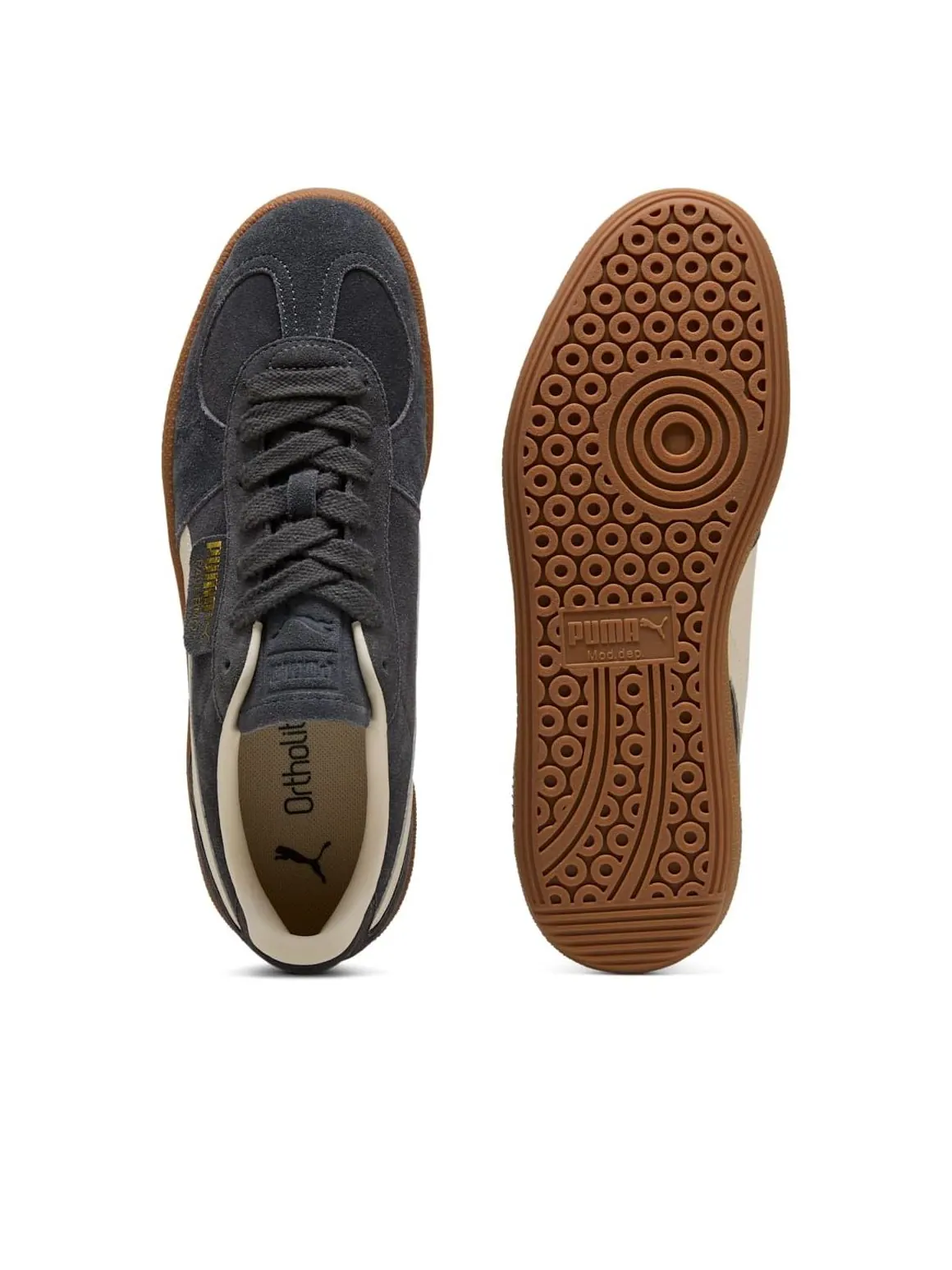 Кроссовки PUMA Palermo 'Dusky Gray' — изображение 3 из 6, серый