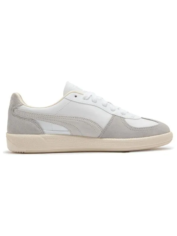 Кроссовки palermo leather 'white cool light grey' Puma — изображение 3 из 4, белый/светлый серый