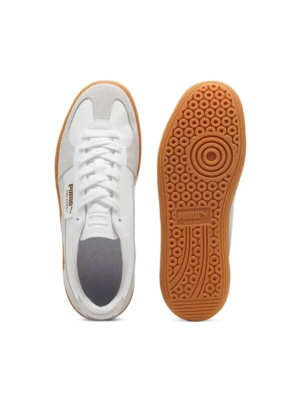 Кроссовки palermo leather 'white glacial grey gum' Puma — изображение 4 из 4, белый/серый