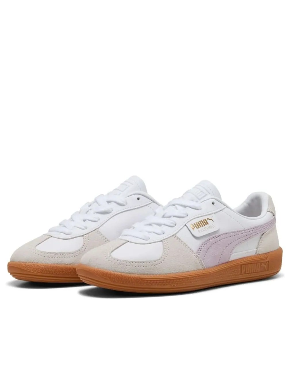 Puma Palermo Leather 'White Lilac Frost' — изображение 2 из 6, белый