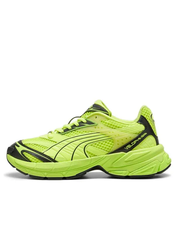 Кроссовки velophasis 'electric lime' Puma — изображение 1 из 4, черный