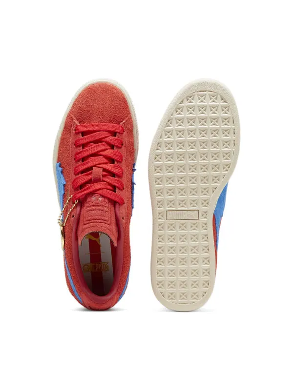 Кроссовки x one piece suede 'luffy' Puma — изображение 2 из 3, красный/синий