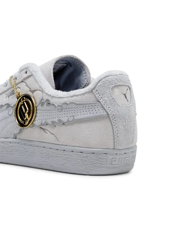 Кроссовки x one piece suede 'straw hat luffy' Puma — изображение 4 из 4, серый/платиновый серый