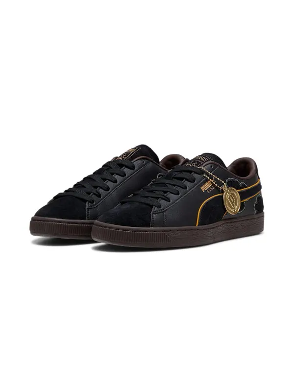 Кроссовки x one piece suede 'blackbeard' Puma — изображение 2 из 4, черный/темный