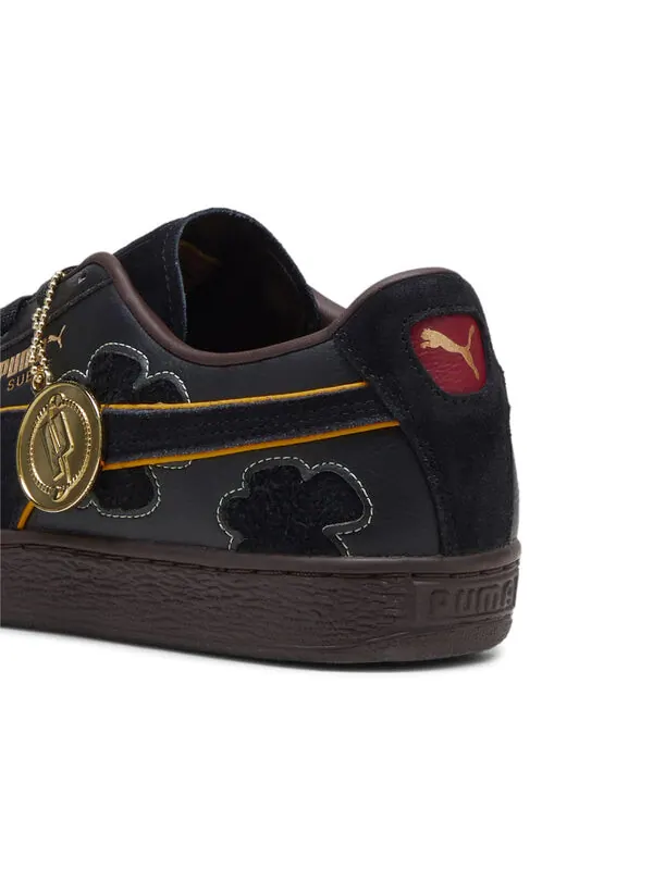Кроссовки x one piece suede 'blackbeard' Puma — изображение 4 из 4, черный/темный