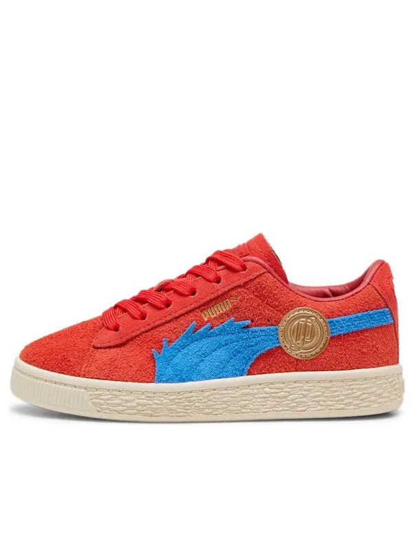 Кроссовки x one piece suede 'luffy' Puma — изображение 1 из 4, красный/синий