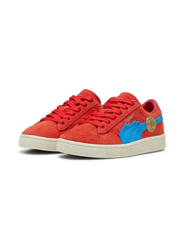 Кроссовки x one piece suede 'luffy' Puma — изображение 3 из 4, красный/синий