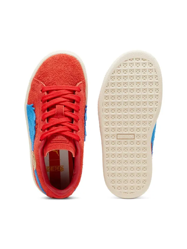 Кроссовки x one piece suede 'luffy' Puma — изображение 4 из 4, красный/синий