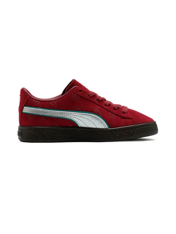Кроссовки x one piece suede 'red hair pirates' Puma — изображение 2 из 4, красный/серебристый