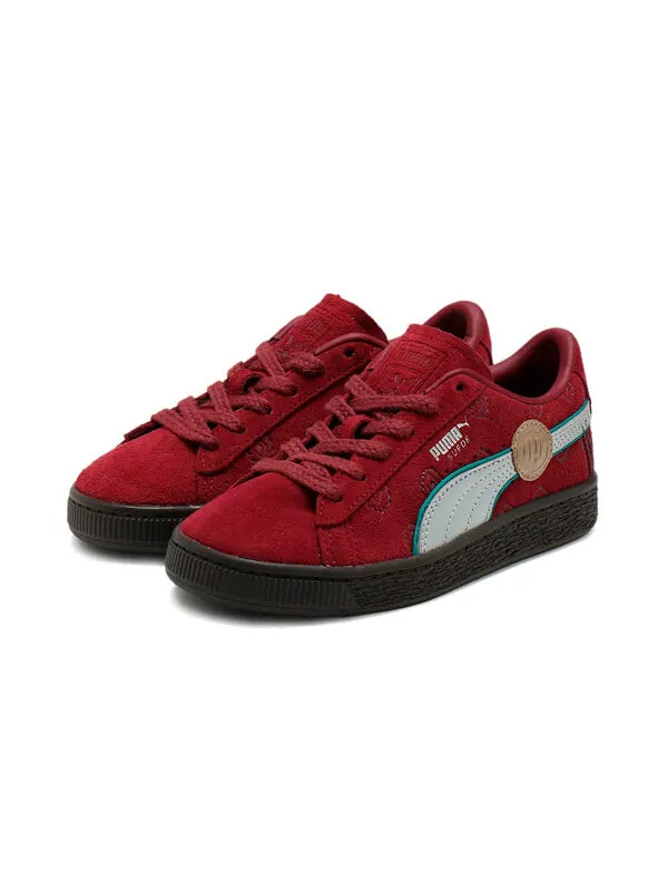 Кроссовки x one piece suede 'red hair pirates' Puma — изображение 3 из 4, красный/серебристый