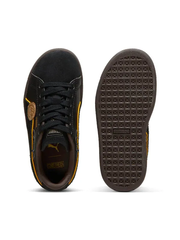 Кроссовки x one piece suede 'blackbeard' Puma — изображение 4 из 4, черный/темный