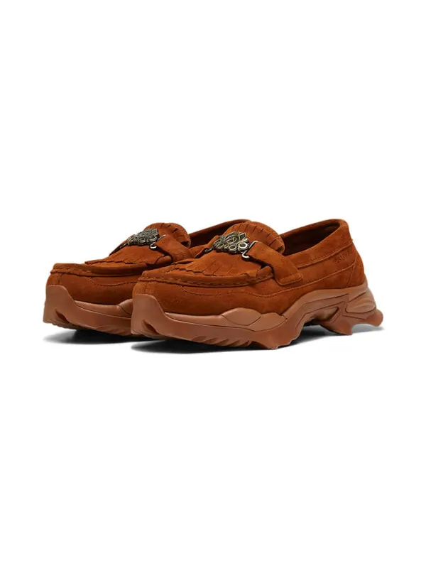 Кроссовки x palomo nitefox loafers 'teak brown' Puma — изображение 3 из 4, коричневый