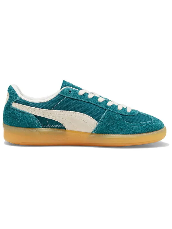 Кроссовки palermo vintage 'cold green' Puma — изображение 2 из 4, зеленый/слоновая кость