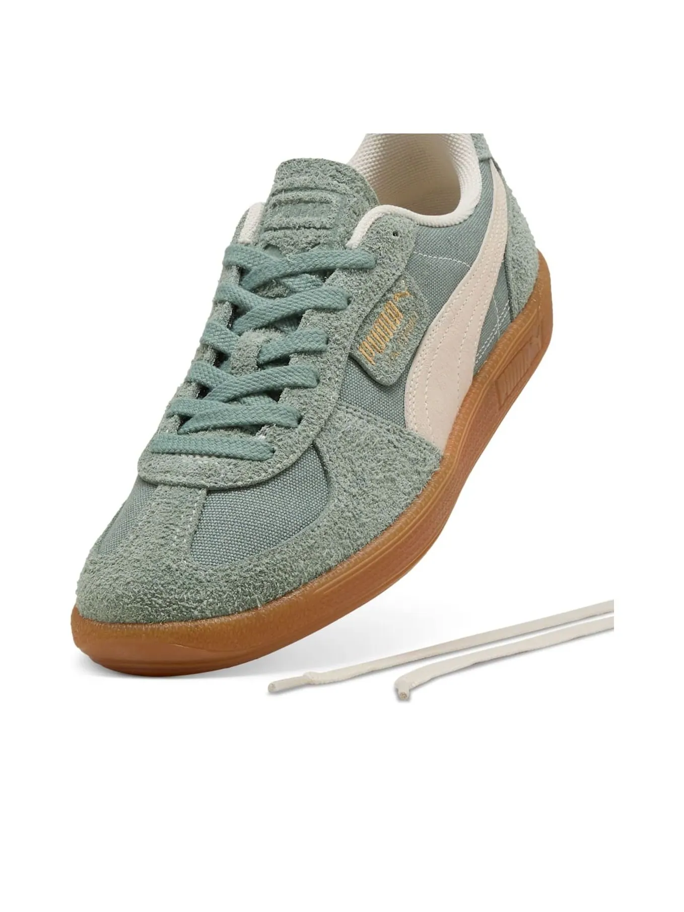 Puma Palermo Vintage 'Green Beige' — изображение 3 из 6, зеленый/бежевый