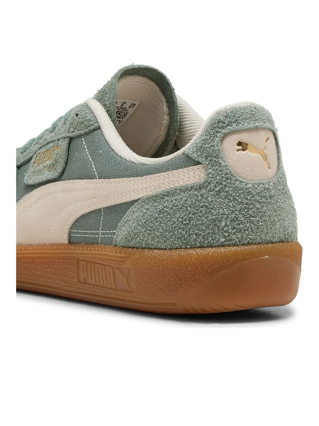 Кроссовки PUMA Palermo Vintage 'Green Beige' — изображение 4 из 6, зеленый