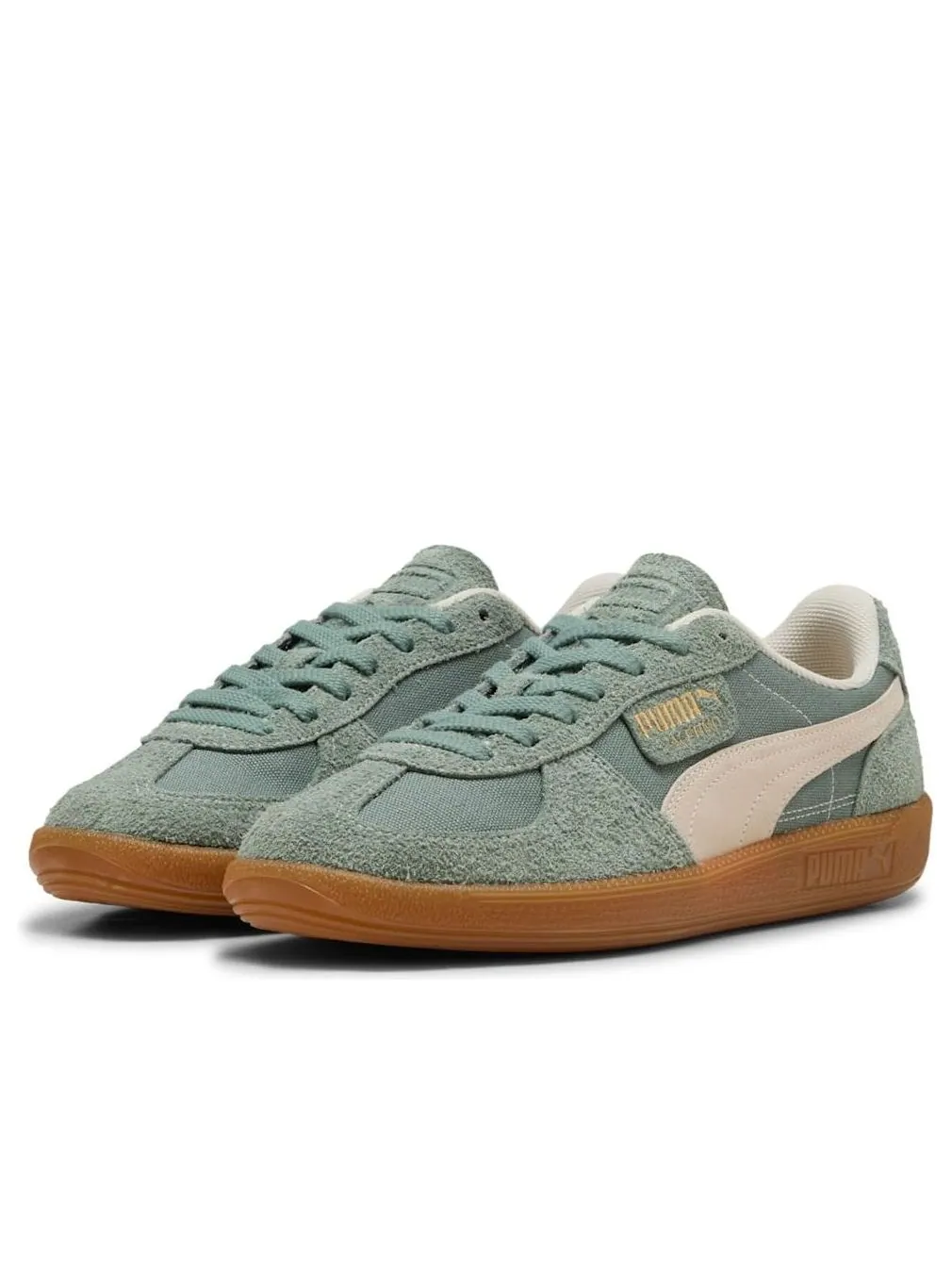 Кроссовки PUMA Palermo Vintage 'Green Beige' — изображение 6 из 6, зеленый